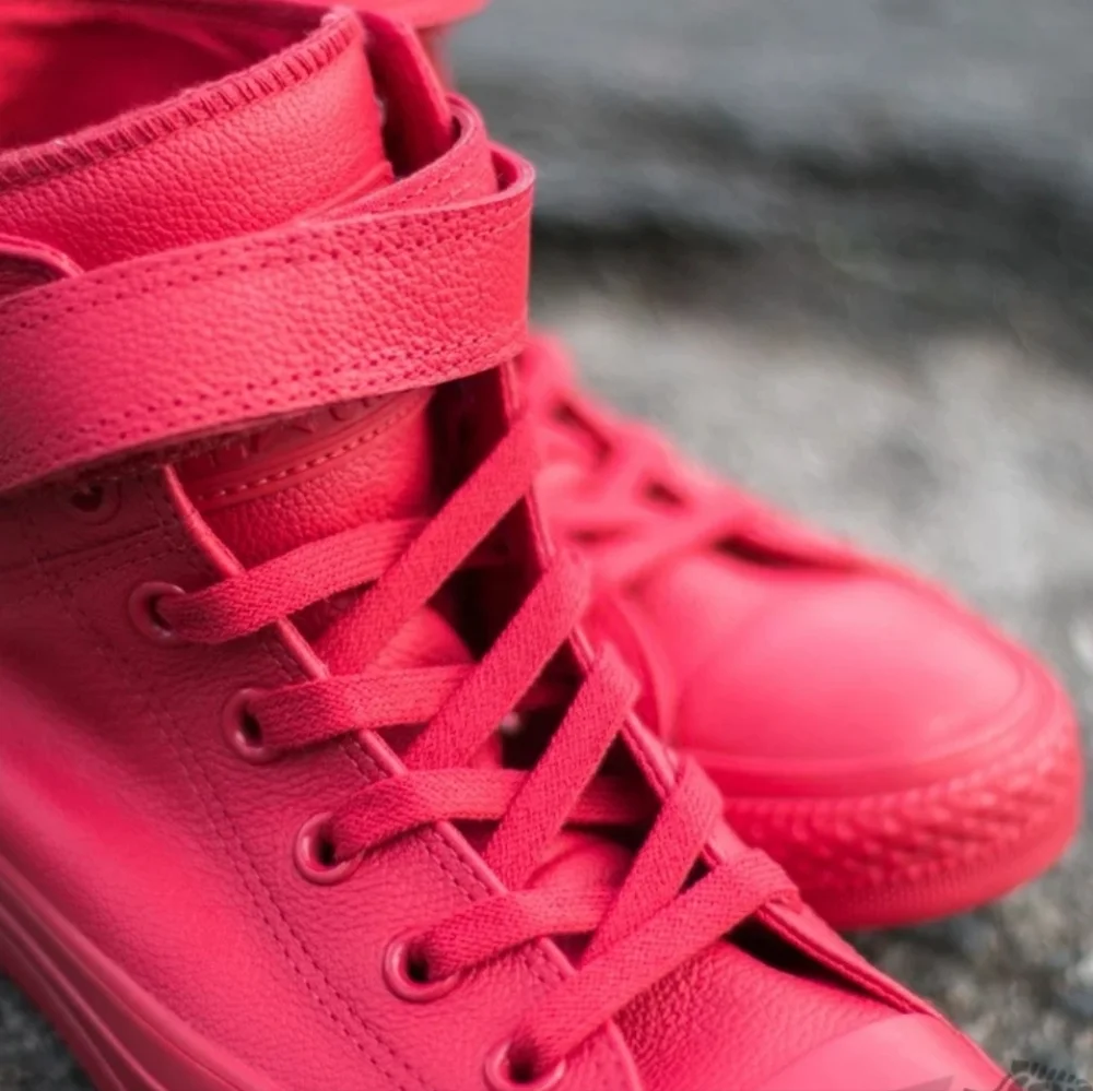 CONVERSE Leather Brea Chuck Taylor All Stars High-Top Sneakers - Picture 12 of 16